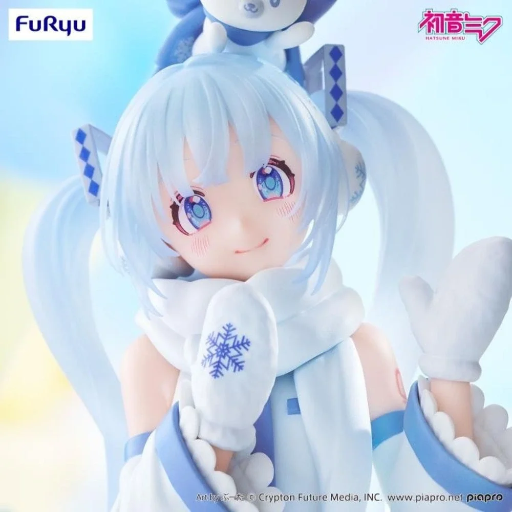 FuRyu Hatsune Miku Snow Miku 2024 Figure New Winter Noodle Stopper US Seller